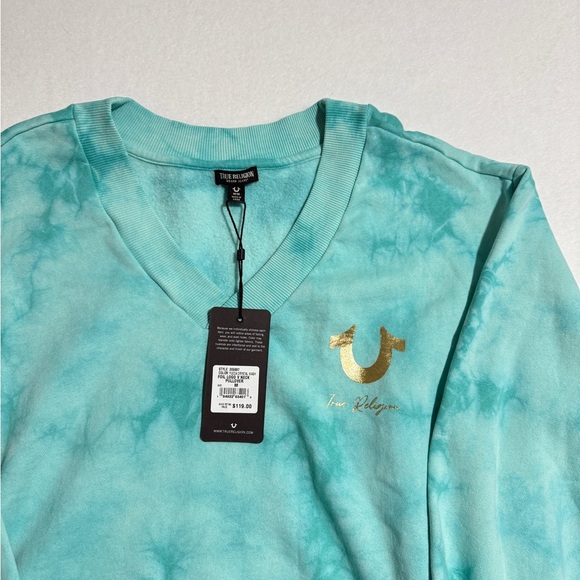 True Religion Yucca Crystal Wash Sweat Set Size M - Picture 4 of 5